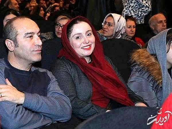 ژاله صامتی و همسرش